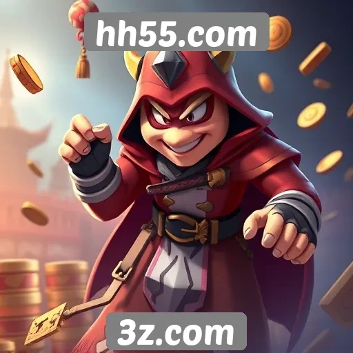 Opções de jogos disponíveis no hh55.com