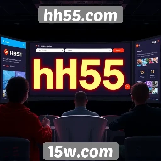 Perspectivas sobre a interface do usuário do hh55.com